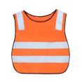 thumbnail image 2 of GOGO Kid Reflective Running Vest / Safety Vests With Elastic Waistband, Preschool Uniforms-Blue-CHILD, 2 of 4
