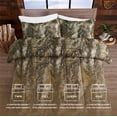 thumbnail image 6 of VISI-ONE Realtree Excape Queen 3 Piece Comforter Set – Lightweight Microfiber Bedding with Unisex Rustic Charm, Farmhouse Appeal for Lodges, RVs, Cabins, Nature Lovers, Hunters & Modern Home Décor, 6 of 7