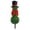 Simple Snowman, variant on Diceymbol Christmas Snowman Topiary Outdoor, Boxwood Topiary Stake with Bow and Hat, 27.5 Inch Simple Artificial Snowman Tree for Porch Garden Entryway Christmas Decor