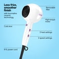 thumbnail image 4 of Conair Cake Pop Hair Dryer with Diffuser & Concentrator Attachments, Sugar Glaze, 1 Count, 4 of 11