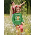 thumbnail image 2 of Old Glory Toddler Big Fox Ugly Christmas Sweater Long Sleeve Hoodie, 2 of 6