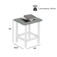 thumbnail image 2 of Aoodor Outdoor HDPE End Table Adirondack Side Table, Classic Modern Design, High-Quality, Easy Assembly, Muti-Purpose End Table for Patio, Garden, Lawn, 2 of 6