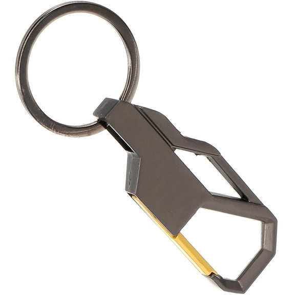ETHZZLE Heavy Duty Metal Key Holder for Belt with Strong and Keychain Clip
