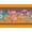 Honey Orange, variant on IBA Indianbeautifulart Purple Stripe|Leaves & Floral Artistic Fabric Laces For Crafts Printed Velvet Trim Fabric Sewing Border Ribbon Trims 9 Yards 4 Inches