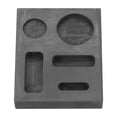 thumbnail image 1 of Gold and Silver Graphite Mold Jewelry Melting Tool High Purity Graphite Mould, 1 of 5