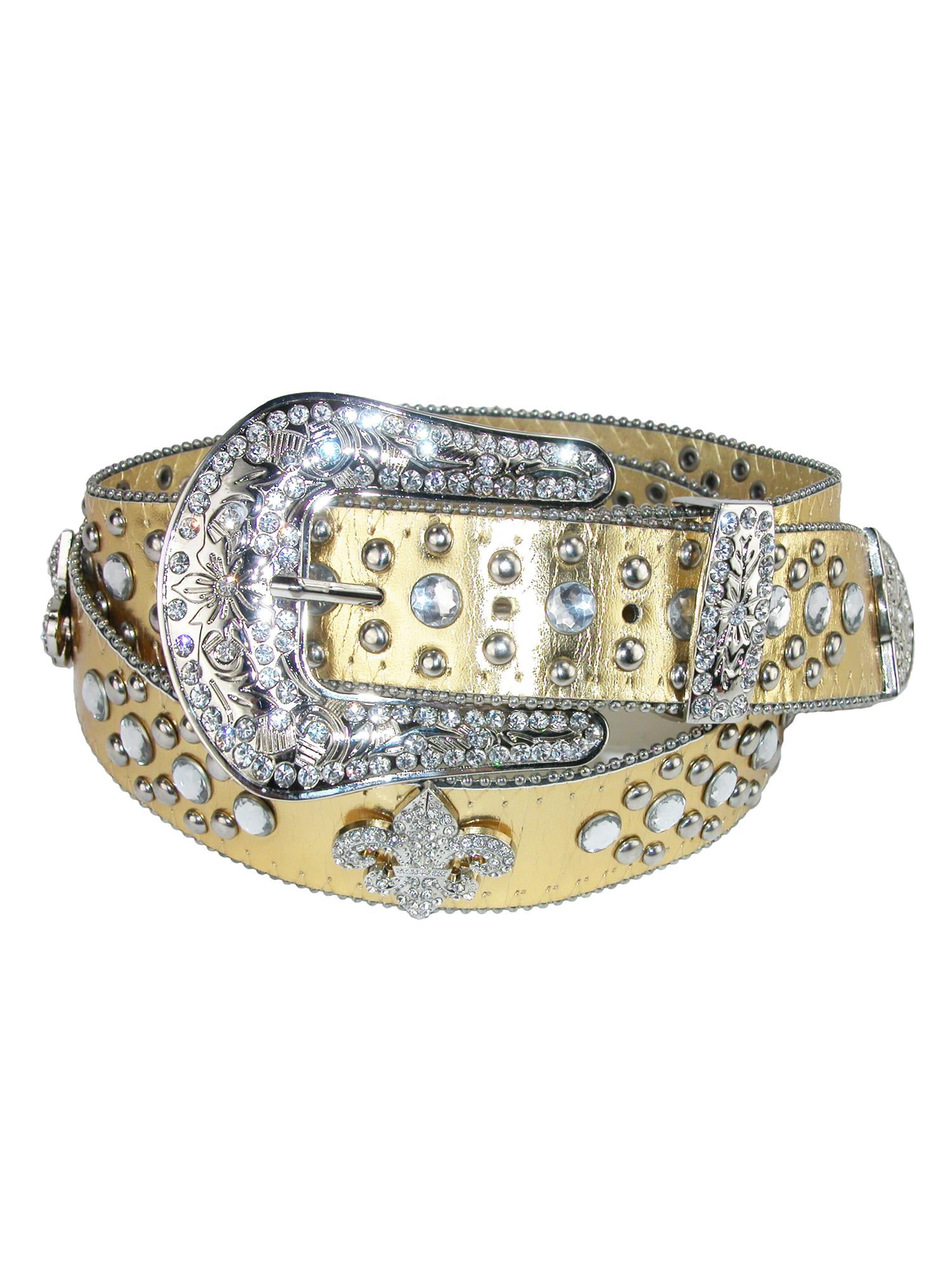 rhinestone belt walmart