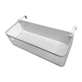 thumbnail image 1 of veasfak Balcony Plant Shelf Hanging Storage Basket for Home Office Essentials Sturdy white, 1 of 7