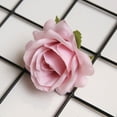 thumbnail image 4 of Sunjoy Tech 2Pcs 7CM Artificial Rose Head Colorful Realistic Reusable Non-withering DIY Home Office Wedding Decoration Small Faux Silk Flower Festival Gift, 4 of 8