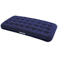 thumbnail image 1 of Bestway Flocked Air Bed Twin, Blue, 1 of 3