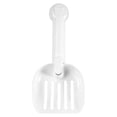 thumbnail image 2 of dgysar Plastic Cat Litter Scoop, Portable Waste Sifter for All Litter Types & Box Sizes Pet Litter Box Plastic Cats Litter Scoop White 1PC, 2 of 8