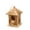 A, variant on DAMAI Wooden Bird House for Outside Hanging Birdhouse, ird Nesting House Family Bird House Wood Decorative Small Animal Cave, Garden Nesting Box Bird Feeder Hanger for Outdoor Decor