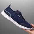 thumbnail image 5 of Pandaie Men's Running Shoes Lightweight Non Slip Walking Shoes Athletic Mesh Workout Casual Fashion Sneakers Blue 9.5, 5 of 7
