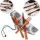 thumbnail image 1 of Juego de 3 piezas de palillos chinos de madera vintage japoneses Xihbxyly, 1 of 7