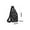 Black,Free Size, variant on BCZHQQ Sling Multi-Layer Backpack - Crossbody Travel Bag | Hiking Chest Pack with Front Pocket & USB Charging Port | Lightweight & Casual Shoulder Bag