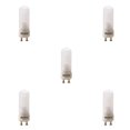 thumbnail image 1 of Bulbrite Halogen DJD Twist & Lock Bi-Pin Base (GU10) Light Bulb, 50 Watt, Frost, 5 Piece, 1 of 1