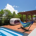 thumbnail image 4 of Hamac Double 280 x 150cm, Hamac de Remplacement pour Hamac Double 9 Pieds (Bleu, Sans Support), 4 of 5