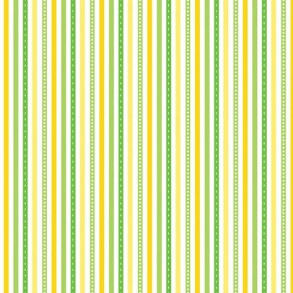 Noah's Journey Rainbow Stripe Cotton Fabric