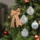thumbnail image 5 of Adornos navideños, juego de 6 adornos navideños irrompibles, varios estilos, para árboles de Navidad y otras fiestas. Bolas decorativas navideñas., 5 of 6