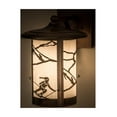 thumbnail image 3 of Meyda 172123 10 in. Fulton Alpine Solid Mount Wall Sconce - Antique Copper, 3 of 3