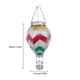 thumbnail image 4 of G Corrugado [estilo Intermitente Llama] Globo Aire Caliente Solar Llama Intermitente Solar Exterior Linterna Impermeable (E), 4 of 9