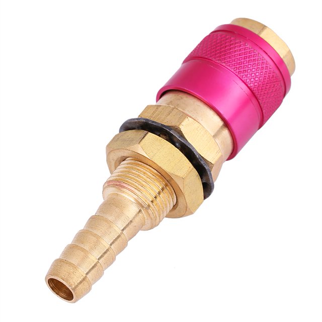 Conector de manguera rápida, adaptador enfriado por agua de soldadura M8 8 mm latón para TIG para MIG para soplete de soldador ANGGREK Otros
