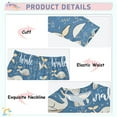 thumbnail image 4 of joogoo Cartoon Whale 2 Piece Long Sleeve Tee and Pants Cotton Pajama Set 6Y, 4 of 7