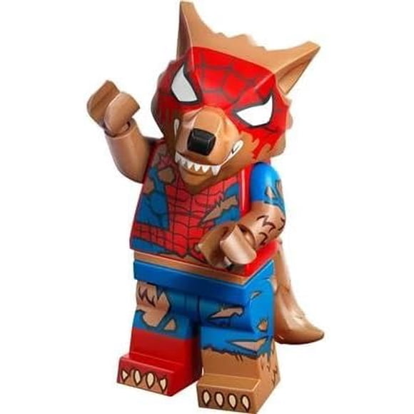 LEGO Minifigures Spiderman Across The Spider Verse Werewolf Spider-Man 71050 Peter Parker