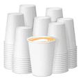 thumbnail image 2 of VASO CARTON BLANCO CON TAPA 08OZ 100 PIEZAS, 2 of 5