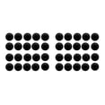 thumbnail image 2 of Riwesomey Almohadilla antichoque para puerta de vehículo de silicona, juntas adhesivas autoadhesivas, 20 piezas 20PCS 2piezas, 2 of 6
