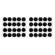 thumbnail image 4 of Kenally Juntas adhesivas autoadhesivas protectoras con almohadilla antichoque para puerta de automóvil 20PCS 2piezas Kenally CBP263515, 4 of 5