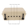 thumbnail image 3 of Cable Junction Box Extension Cord Box with Dedicated Wire Limit Clamps, Waterproof Outdoor Electrical Box for LED String Lights and Landscape Lighting, Suitable for Outdoor Wire, 3 of 7