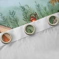 thumbnail image 4 of Feelyou Adventure Camping Child Blackout Curtains Set of 2 (52x84 Each), Cartoon Wildlife Wolf Window Curtains, Rustic Farmhouse Curtains and Drapes, Curtains and Drapes Room Decor, 4 of 6