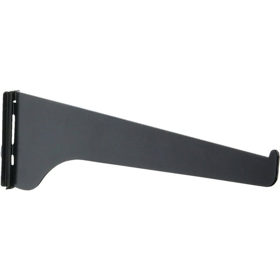Knape & Vogt 180BLK 12" 12" Black Shelf Brackets