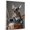 American Hairless Terrier, variant on English Springer Spaniel Dog Stretched Canvas Size 8x12 Drum Kit Canvas – Funny English Springer Spaniel Dog Team Player Wall Art, Ideal Gift Drum Kit , Dog Owner