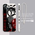 thumbnail image 5 of Funda de teléfono Fullmetal Alchemist Edward para Apple iPhone, 15, 14, 13, 12, 11 Pro Max Plus, 8, 7, SE, funda líquida con Capa de cuerda izquierda, 5 of 5