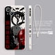 thumbnail image 5 of Funda de teléfono Fullmetal Alchemist Edward para Apple iPhone, 15, 14, 13, 12, 11 Pro Max Plus, 8, 7, SE, funda líquida con Capa de cuerda izquierda, 5 of 5