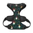 thumbnail image 3 of TEQUAN Small Dog Harness with Leash, Cute Little Gnomes Mushroom Prints Reflective No Pull Adjustable Pet Vest (S), 3 of 7