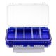 thumbnail image 2 of Organizador de aparejos de doble cara Contenedor de caja de aparejos de señuelos de de gancho impermeable Soledad Organizador de tackle de doble cara, 2 of 9