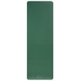 thumbnail image 3 of Gaiam Essentials Thick Yoga, Fitness & Exercise Mat with Easy-Cinch Yoga Mat Carrier Strap, 72"L x 24"W x 2/5" Thick, Green, 3 of 4