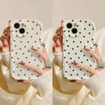 thumbnail image 2 of Case for IPhone 15 14 Pro Max 11 13 12 Mini XR 8 7 Plus X XS SE 2020 2022 Cover Love Heart 3D Wavy Curved Edge Soft Clear TPU, 2 of 5