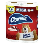 Charmin Ultra Strong Toilet Paper, 6 Mega Rolls