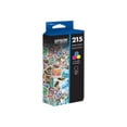 thumbnail image 1 of Epson T215120-BCS 215, Black and Tri-Colour Ink Cartridges, 2-Pack, 1 of 1