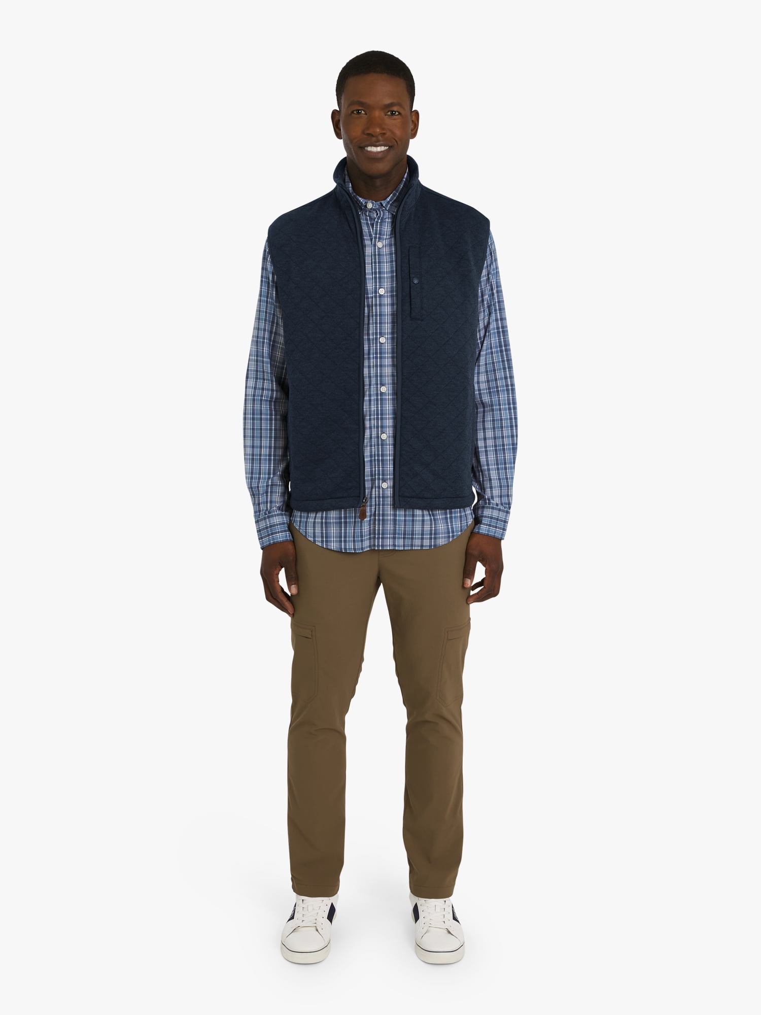 Chaps Men's & Big Men's Freeport Quilted Vest, Sizes S-3XL