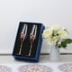 thumbnail image 5 of Juego de copas de champán con diamantes de imitación "Diamond Creative Premium Champagne Gift Red" Oro rosa, 5 of 9