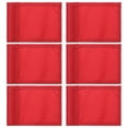 thumbnail image 1 of Unique Bargains 7 x 5 Inch Golf Flag 420D Nylon Mini Garden Pin Flags Target Flag Red 6 Pack, 1 of 7