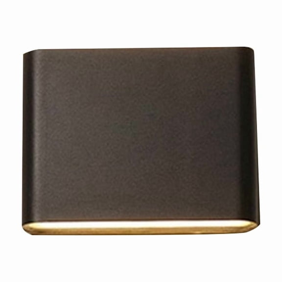 LED Wall Sconce Waterproof Outdoor Wall Lamp Indoor Wall Lighting Fixtures Living Room Bedroom Hallway Corrido Black S