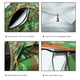thumbnail image 4 of Carpa Doble de Montaje Rápido, Tela Plateada, Bolsa Redonda, Ligera y Portátil para Campamentos de Fin de Semana, Dos Puertas, Color Azul (Modelo 0028#), 4 of 6