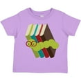 thumbnail image 3 of Inktastic Bookworm Books Reading Boys or Girls Toddler T-Shirt, 3 of 5
