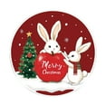 thumbnail image 4 of Soft Christmas Area Rug for Festive Home and Holiday Cheer with Elegant Seasonal Design, 4 of 4