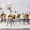 Black,Yellow + Set of 2 + Metal,Velvet, variant on 2 Set Yellow Chenille Bar Stools, Modern Counter Height Dining Chairs with Black Metal Legs for Kitchen, Living Room, Bar